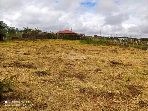 venta lote en parcelacion ciudad verde popayan 2154mt2