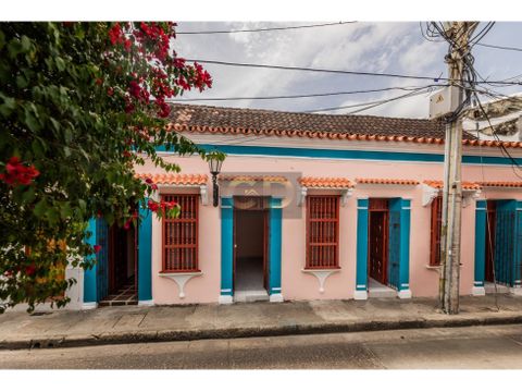 casa tipo hostal en san diego centro historico de cartagena