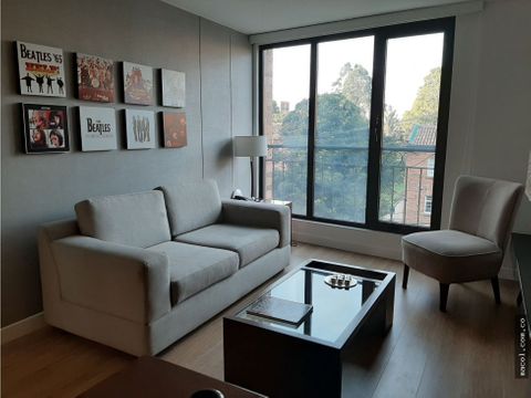 arriendo excelente apartamento amoblado en nogal