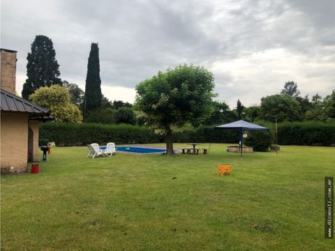 hermosa quinta en barrio semicerrado pilar