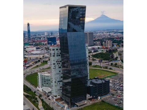 oficina en renta torre platea cerca de angelopolis