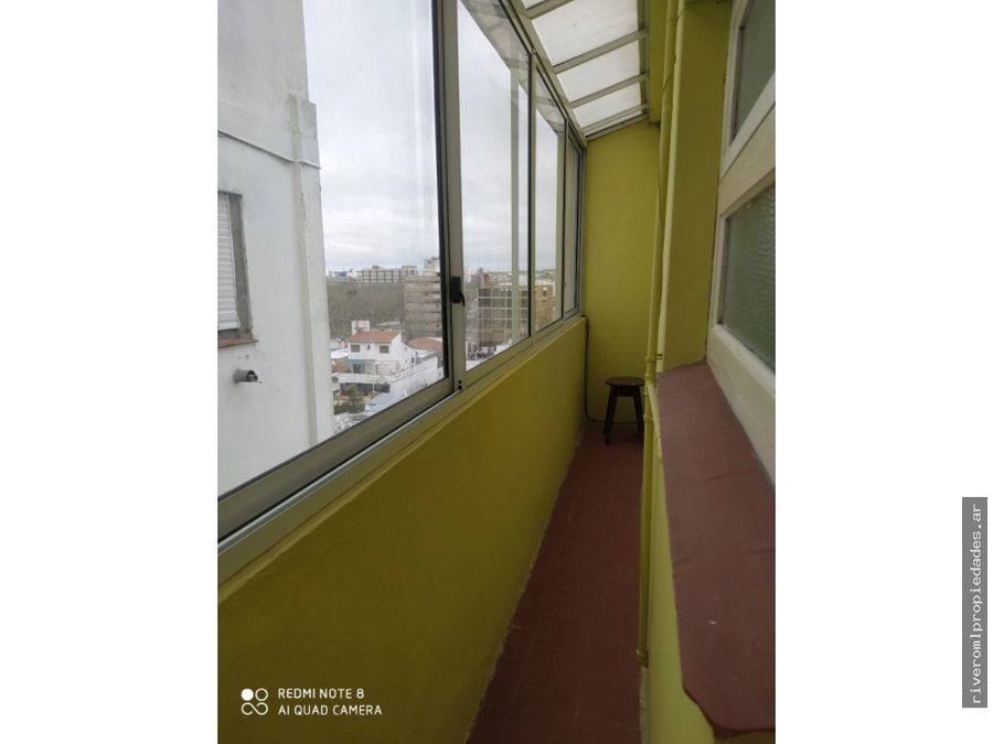 departamento 3 ambientes con balcon muy luminoso