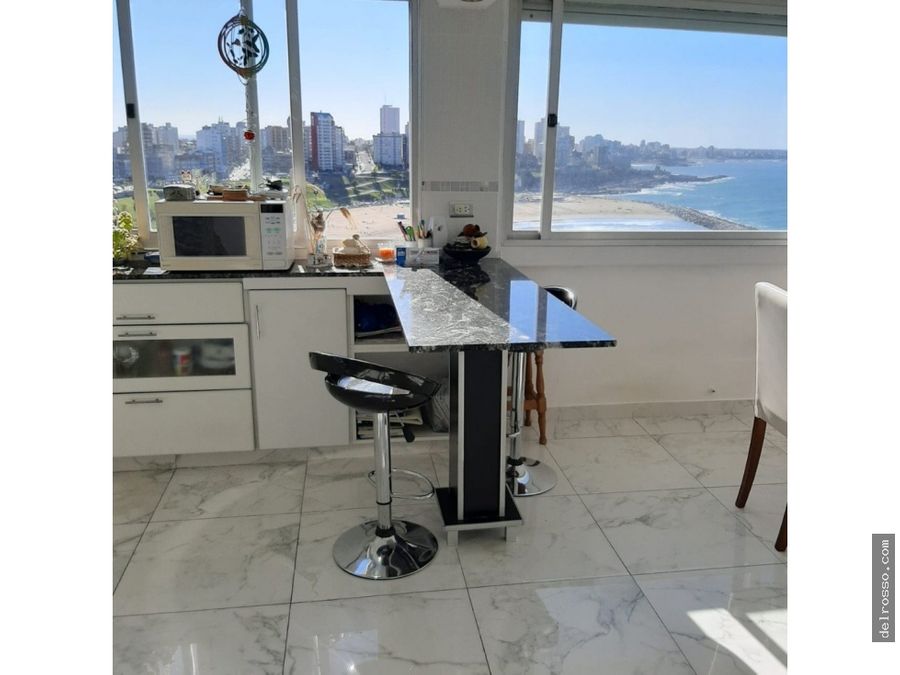 departamento 4 ambientes con vista al mar en venta en mar del plata