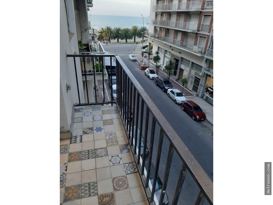 departamento 3 ambientes a la calle con balcon en venta en mar del plata