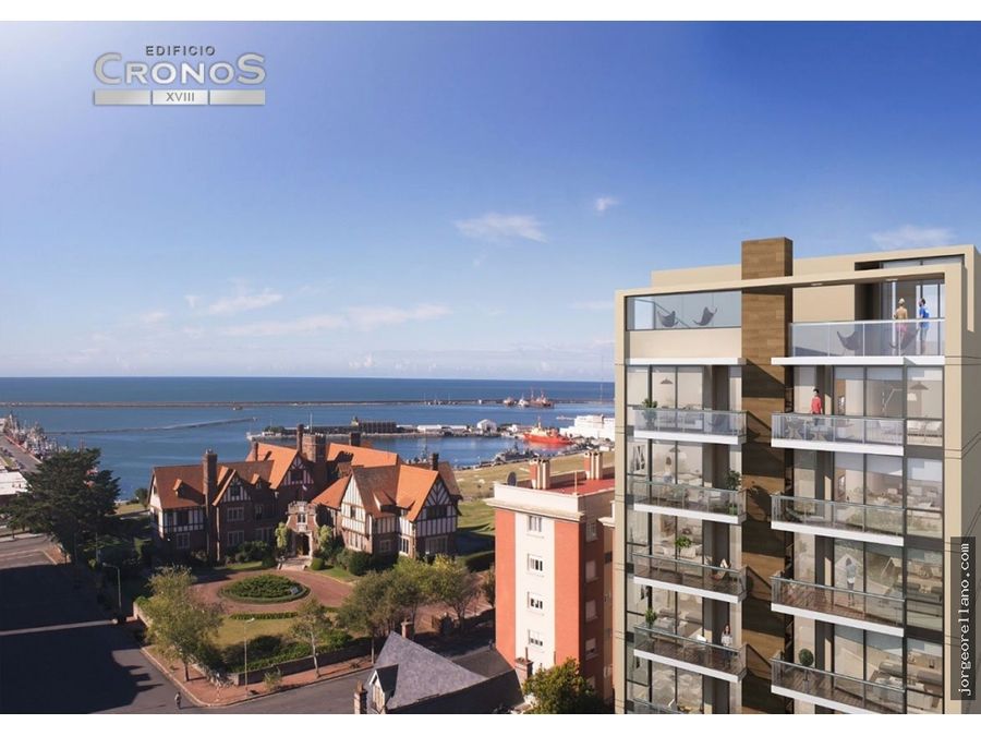 venta departamento 3 ambientes con doble balcon playa grande edificio cronos
