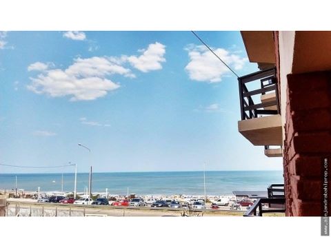 departamento de 2 amb con balcon vista al mar en playa mariano zona sur apto credito