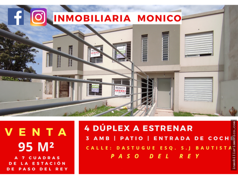 venta duplex 3 amb en centro de paso del rey