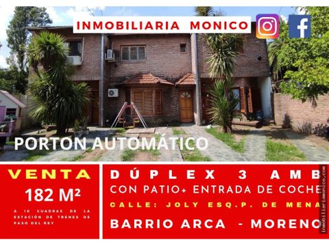 venta duplex 3 amb en moreno