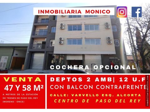 venta depto 2 amb centro de paso del rey