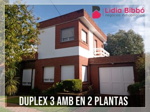 duplex 3 amb con parque zona constitucion