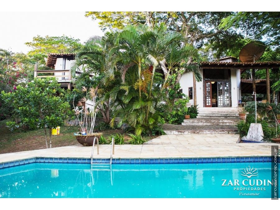 venta altos de buzios brasil casa 5 ambientes con piscina y casa de huespedes 3 ambientes