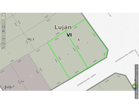 terrenos en venta en lujan torres sobre ruta 192