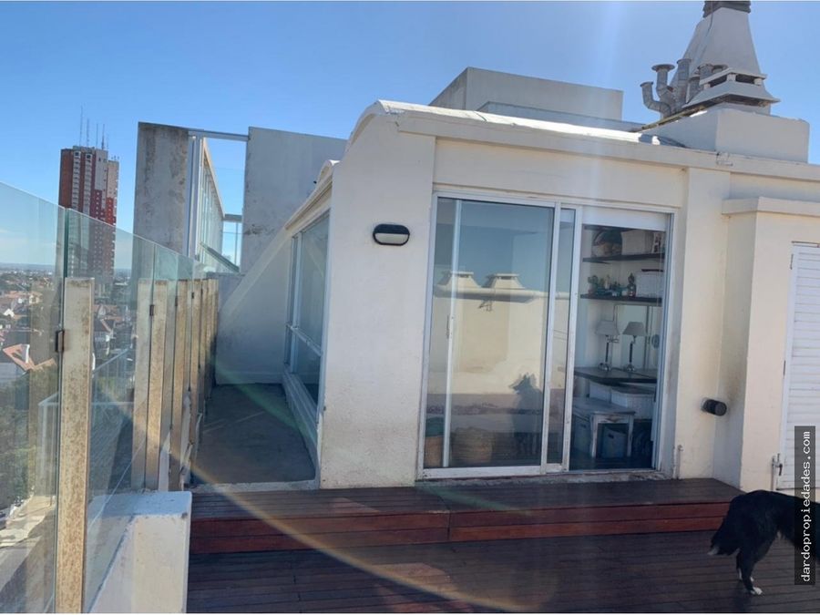 departamento 3 ambientes con terraza privada vista al mar y cochera
