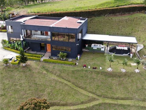 vendo finca de lujo de 4140 m2 en san vicente oriente antioqueno