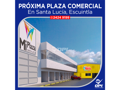 nueva plaza comercial en el centro santa lucia cotzumalguapa