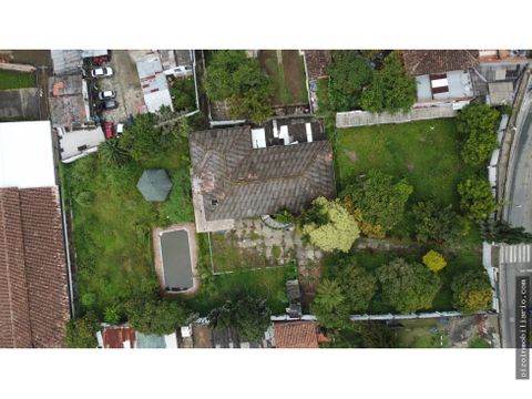 venta de lote para proyecto inmobiliario en robledo medellin