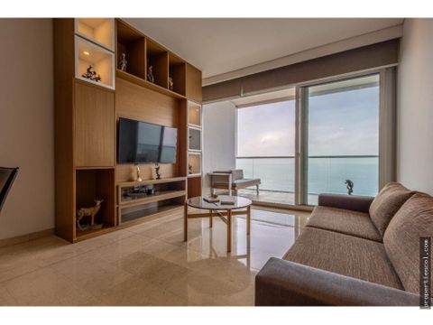 vendo apartamento con vista al mar en bocagrande en h2 condominio