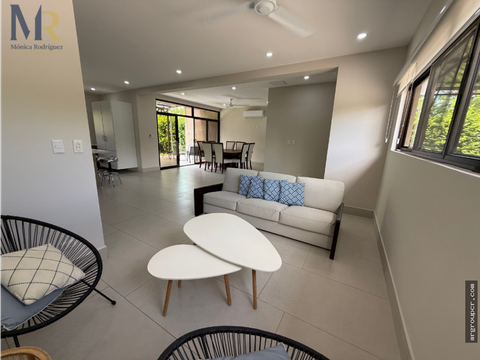 casa en alquiler amueblada en condominio liberia