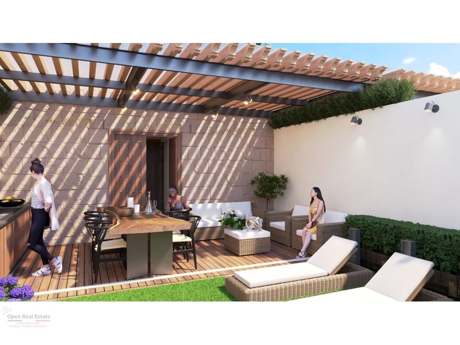 estrena moderno penthouse con roof garden en cuernavaca