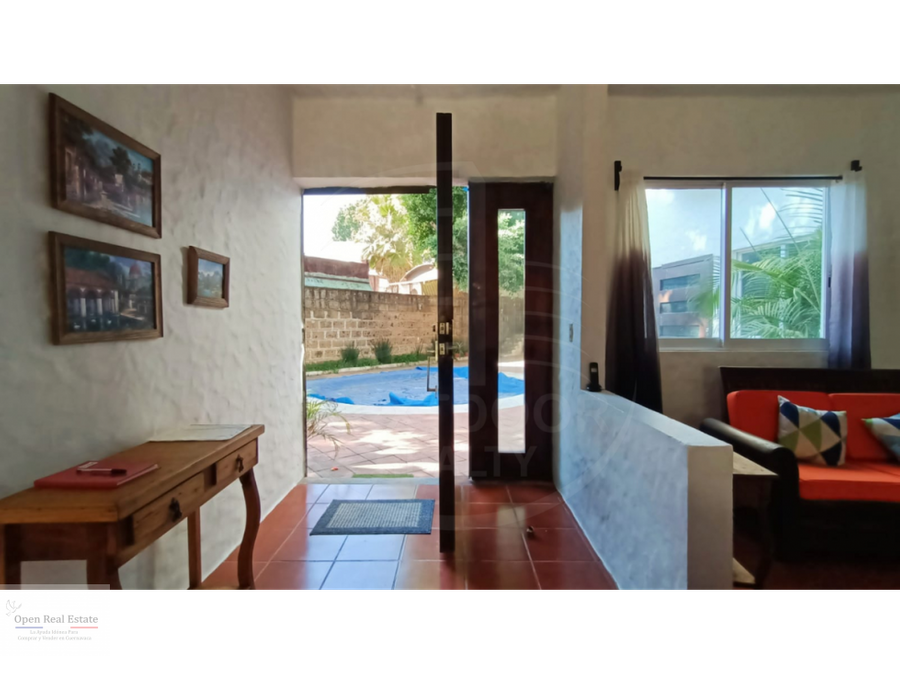 casa estilo colonial en privada en cuernavaca ideal para airbnb
