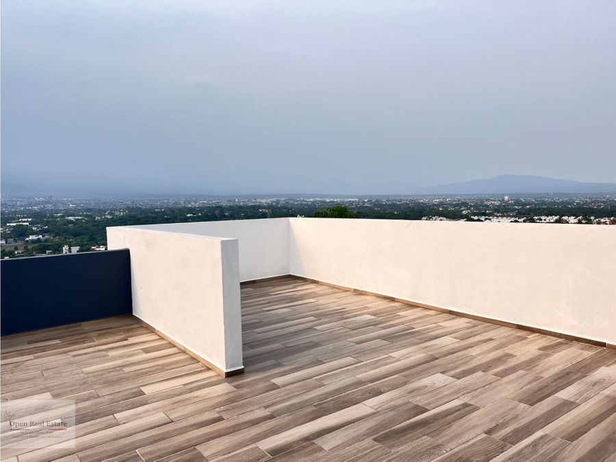 moderna propiedad lomas de cuernavaca roof garden con vista panoramica