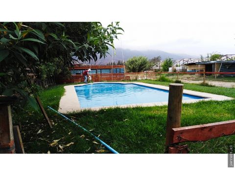 se vende terreno con 2 casas limache