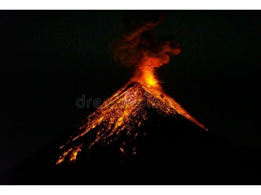 vista espectacular volcan de fuego club la reunion