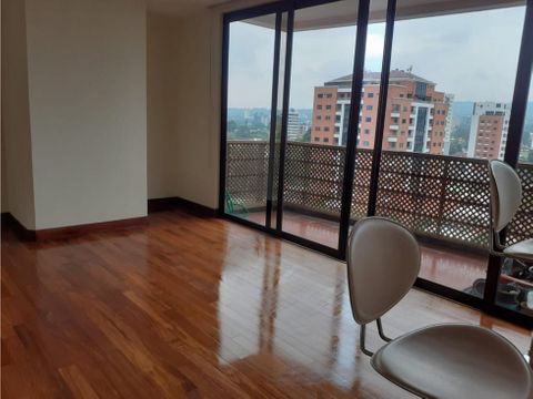 renta de apartamento en sector exclusivo de zona 10