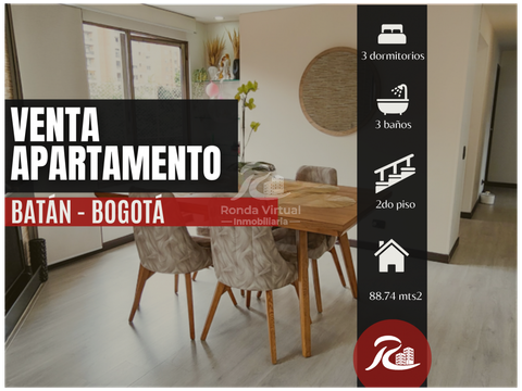 venta apartamento batan 88m2 3 hab estudio doble garaje