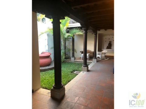 renta casa real de aranjuez antigua guatemala