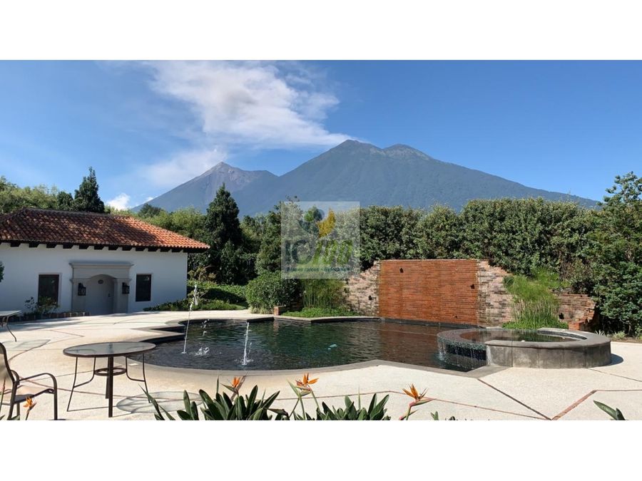 venta casa hacienda del comendador antigua guatemala