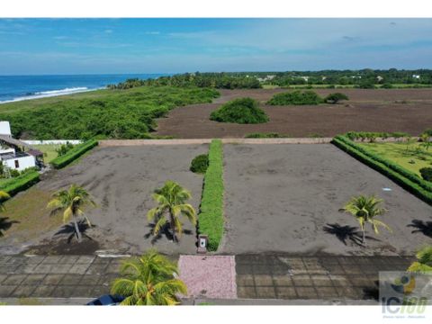 venta terreno de playa palmeras de monterrico guatemala