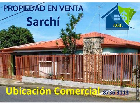 venta casa sarchi centro oportunidad rebajada