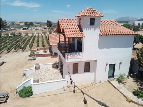se vende espectacular propiedad en el valle de guadalupe