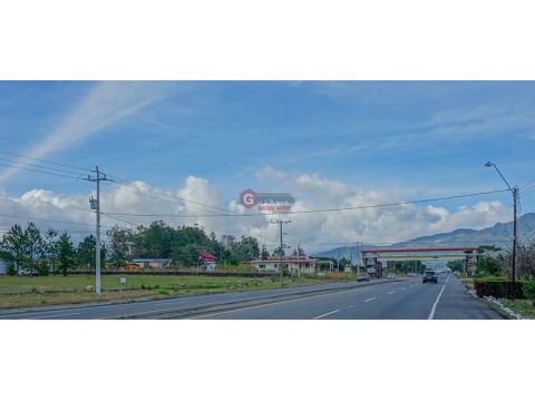 terreno comercial frente a carretera principal via boquete 1430m2