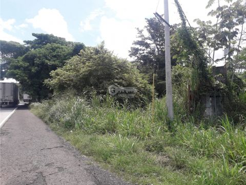 terreno en venta chame frente a la via panamericana 1118m2