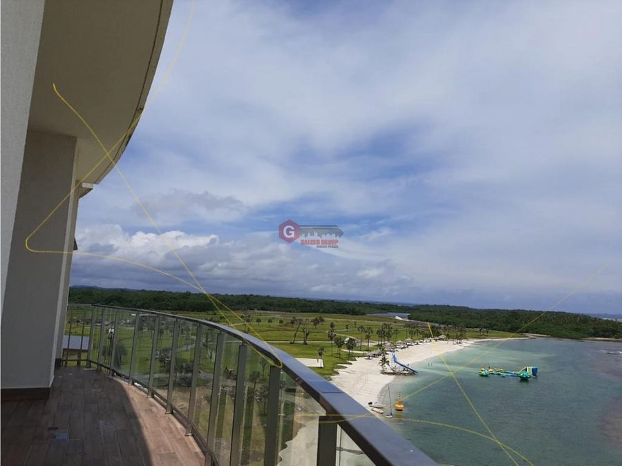 colon playa escondida resort amoblado 143m2 vista al mar 3 hab