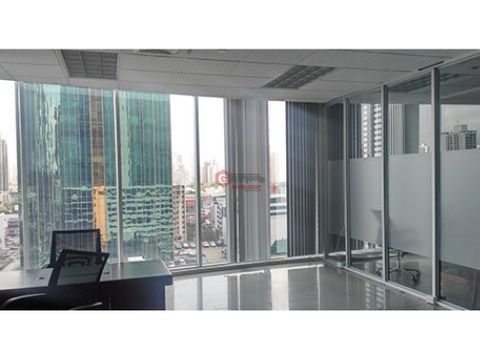 oficina calle 50 torre global bank 102m2
