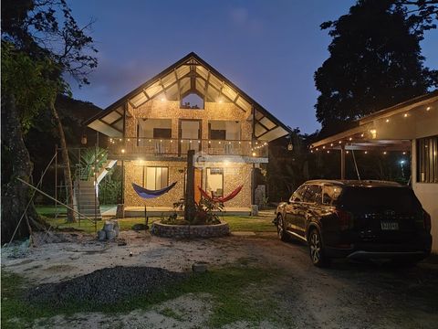 se vende casa 3500 m2 en el valle de anton con cabana y balcon