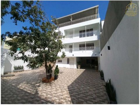 en venta propiedad con 5 apartamentos playa santa marta
