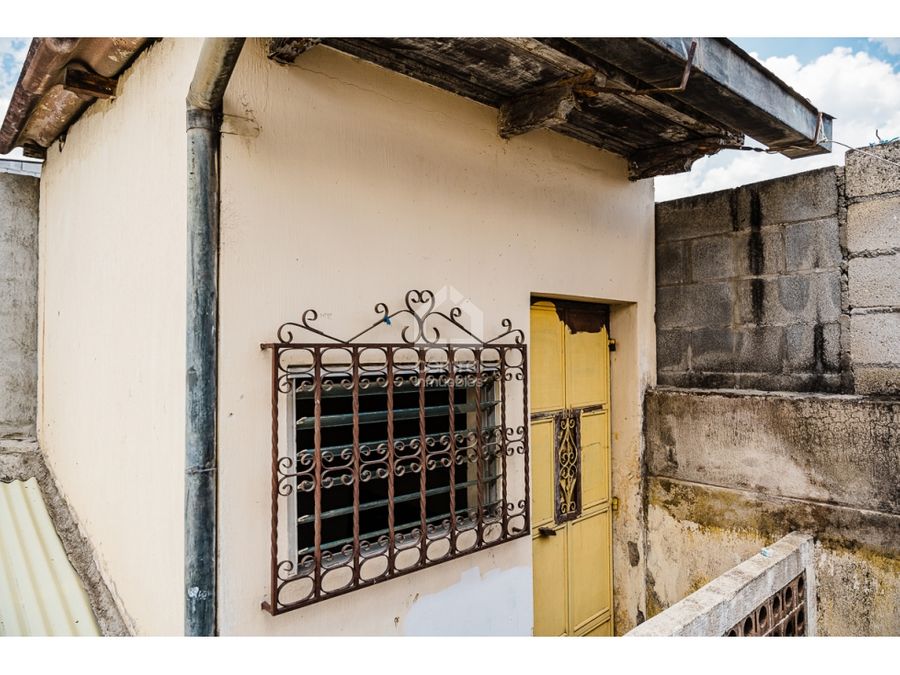 casa en venta para remodelar en jocotenango antigua guatemala