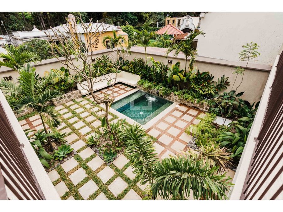 casa nueva con piscina en venta en jardines de antigua