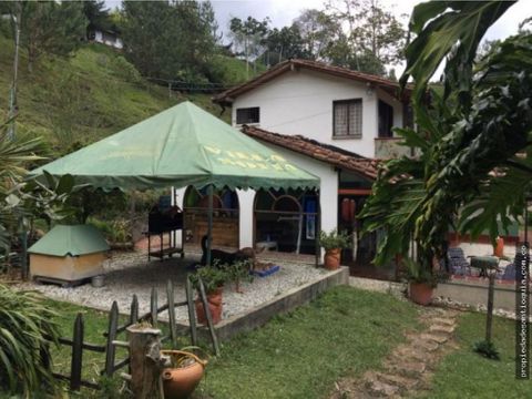 casa campestre en venta sector chuscal el retiro