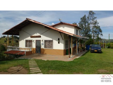 casa campestre en venta vereda los pinos en rionegro