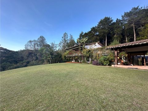 casa campestre de lujo en venta sector fizebad el retiro