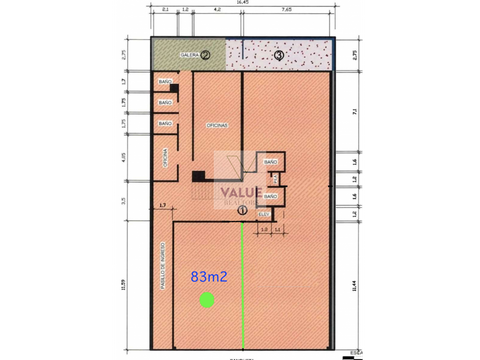 renta local z1 cerca del min finanzas 83m2