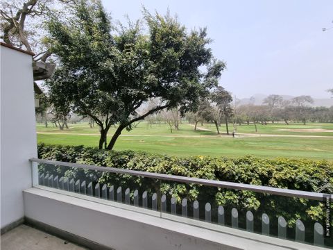 dpto de estreno con vista al club golf los inkas