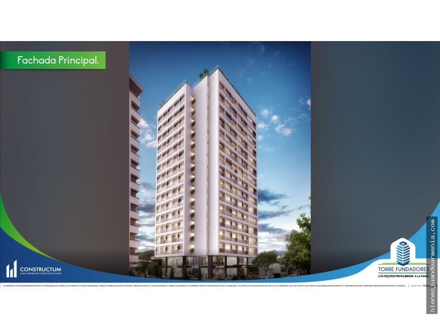 venta de apartamento proyecto torre fundadores armenia