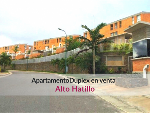 venta apartamento duplex con terraza y vista