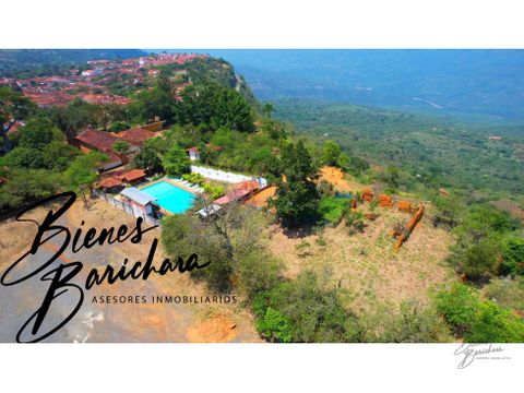 lote casa vieja barichara 1062 mts2